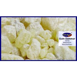 Gum Dammar Weihrauch Räucherharz 100g