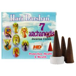 Hari Darshan 7 Arcangels Räucherkegel