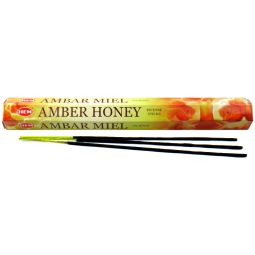 HEM Amber Honey Räucherstäbchen