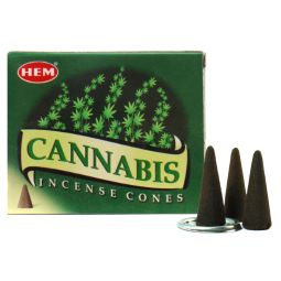 HEM Cannabis Räucherkegel