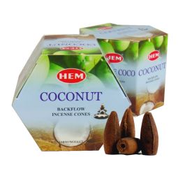 HEM Coconut Backflow Cones Rückflussräucherkegel