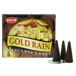 HEM Gold Rain Räucherkegel