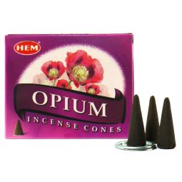 HEM Opium (Mohn) Räucherkegel
