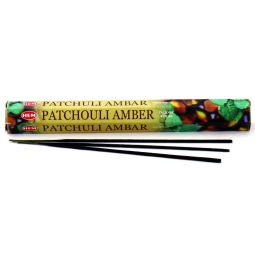 HEM Patchouli Amber Räucherstäbchen