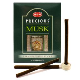 HEM Precious Musk (Moschus) Dhoop Sticks 75g