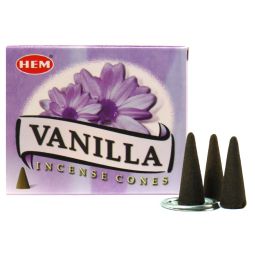 HEM Vanilla Räucherkegel