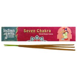 Indian Soul Natural Masala Räucherstäbchen Seven Chakras