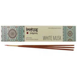 Indus Treasures White Musk Masala Räucherstäbchen