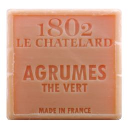 Le Chatelard 1802 palmölfreie vegane Seife 100g Citrusfrüchte & Grüner Tee