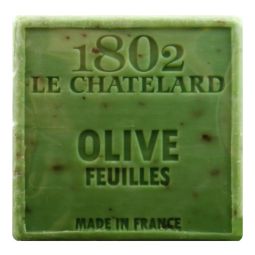 Le Chatelard 1802 palmölfreie vegane Seife 100g Olive & Olivenblätter