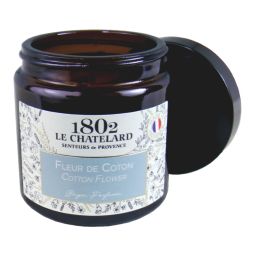 Le Chatelard 1802 vegane Duftkerze Baumwollblüten 80g