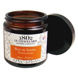 Le Chatelard 1802 vegane Duftkerze Sandelholz 80g