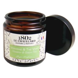 Le Chatelard 1802 vegane Duftkerze Verbene & Grüner Tee 80g