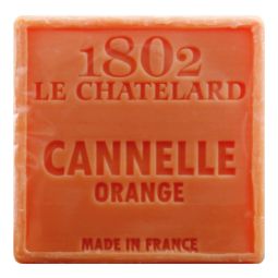 Le Chatelard 1802 palmölfreie vegane Seife 100g Zimt & Orange