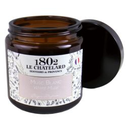 Le Chatelard 1802 vegane Duftkerze Weißer Moschus 80g
