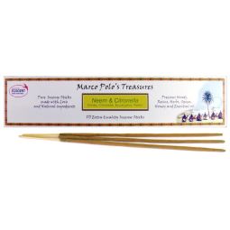 Marco Polo´s Treasures Neem Citronella Masala Räucherstäbchen 20g