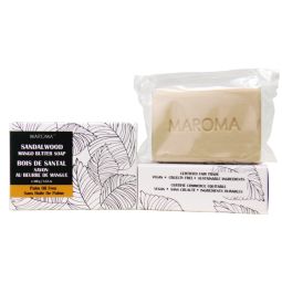 Maroma Sandelholz Mangobutter Peelingseife Fair Trade 100g