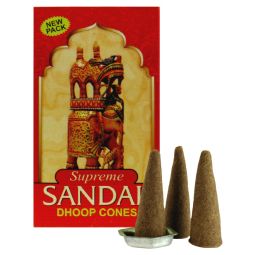 MCG Supreme Sandal (Sandelholz) Räucherkegel