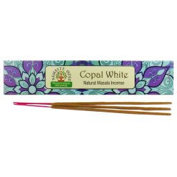 Namaste India Natural Masala Räucherstäbchen Copal White