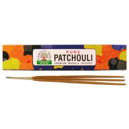 Namaste India Pure Patchouli Premium Masala Räucherstäbchen