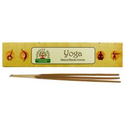 Namaste India Natural Masala Räucherstäbchen Yoga