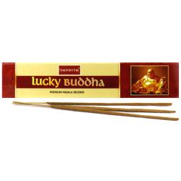 Nandita Lucky Buddha Premium Masala Räucherstäbchen