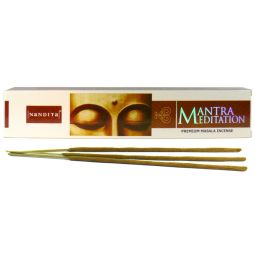 Nandita Mantra Meditation Premium Masala  Räucherstäbchen
