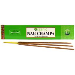 Nandita Organic Nag Champa Premium Masala Räucherstäbchen