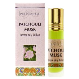Nandita Patchouli Musk Incense Oil - Parfüm Roll On