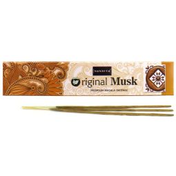 Nandita Original Musk (Moschus) Masala Räucherstäbchen