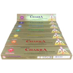 Natural Chakra Collection Räucherstäbchen 7er Set