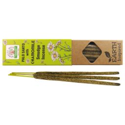 Namaste India Earth Inspired Smudge Räucherstäbchen Palo Santo & Chamomile