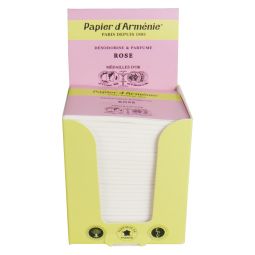 Armenisches Räucherpapier Rose/Papier d´Armenie Rose