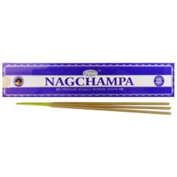 Ppure Nag Champa blau Masala Räucherstäbchen