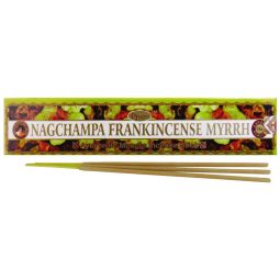 Ppure Nag Champa Frankincense Myrrh Masala Räucherstäbchen