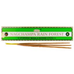 Ppure Nag Champa Rainforest Ayurvedic Masala Räucherstäbchen