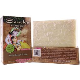 Prabhuji´s Gifts Pflegeseife Natural Refreshing Vetiver 100g