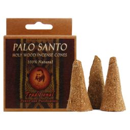 Prabhuji´s Gifts Palo Santo Räucherkegel Traditional