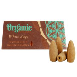 Song Of India Organic Goodness Rückflussräucherkegel White Sage