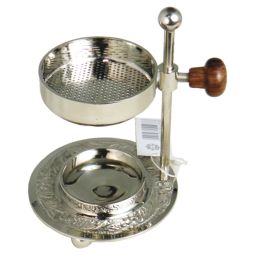 Räucherharzbrenner Nickel verstellbar 2-teilig