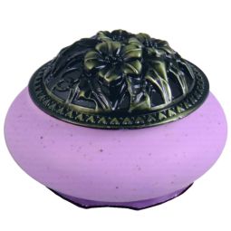 Räucherkegel Brenner Blumen Lila 9,5cm