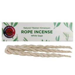 Natural Tibetan Himalayan Rope Incense/Räucherschnüre White Sage