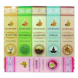 Räucherstäbchen Set 26 - Ayurvedische Traumdüfte