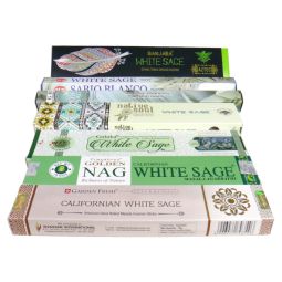 Räucherstäbchen Set 86 - Klar Schiff (Weißer Salbei)