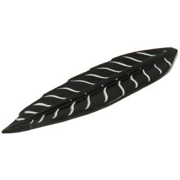 Räucherstäbchenhalter Blatt Speckstein breit