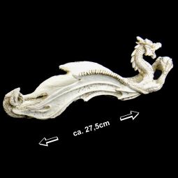 Räucherstäbchenhalter Drache weiß Nr. 2