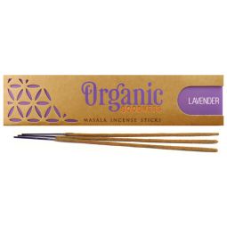 Song Of India Organic Masala Räucherstäbchen Lavender