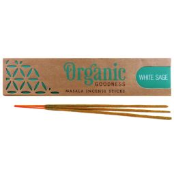 Song Of India Organic Masala Räucherstäbchen White Sage