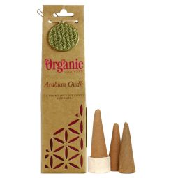 Song Of India Organic Goodness XL Räucherkegel Arabian Oudh (Oodh)