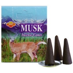 SAC Musk (Moschus) Räucherkegel